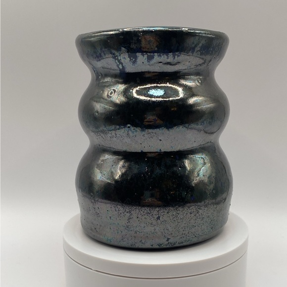 Chrome Squiggle Vase - Picture 1 of 1